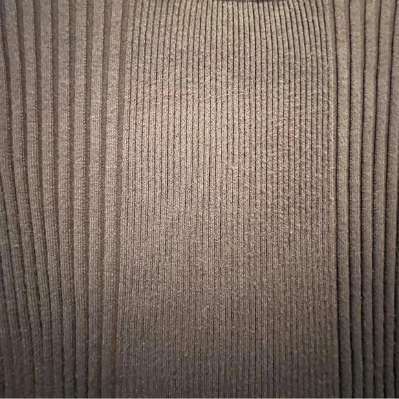 Rue 21 Chocolate Brown Ribbed Turtle Neck Sweater XL - Picture 2 of 8